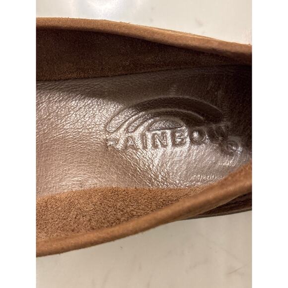 RAINBOW NWOT Leather Comfort Classic Slip On Loafer Espresso Women’s 8 - Picture 3 of 7
